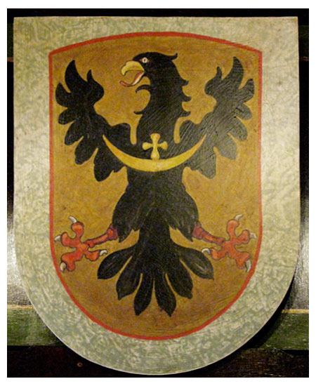 eagle with cross shield