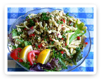 spaetzle salad